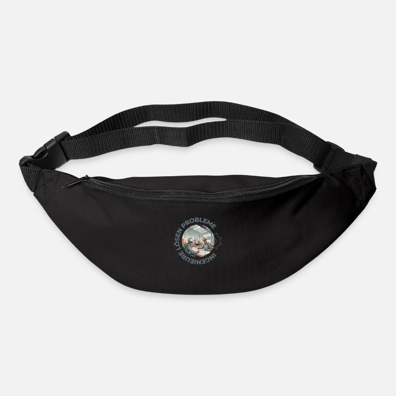 Engineers solve problems - Bum bag - black
