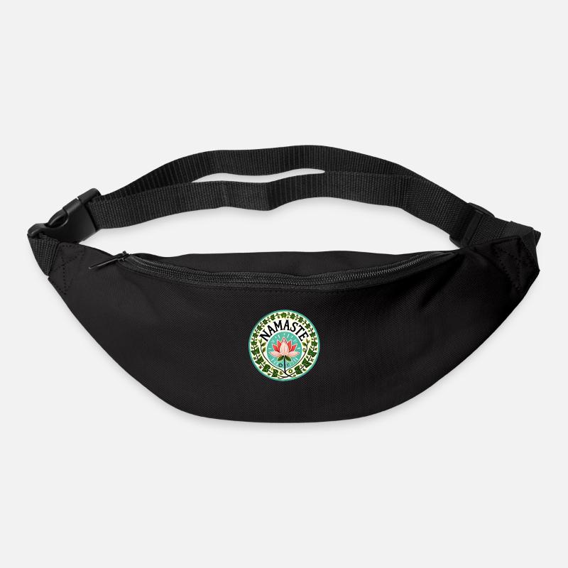 Namaste - Gürteltasche - Schwarz