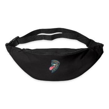 Pizza piece of pizzeria - Bum bag - black - Front