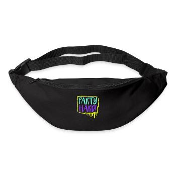 Party Hard Crew Mitglied Team Club Freunde Feiern - Gürteltasche - Schwarz - Vorne