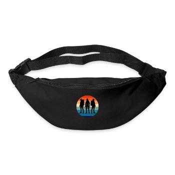Bouldering Climber Boulder Climber Men - Bum bag - black - Front