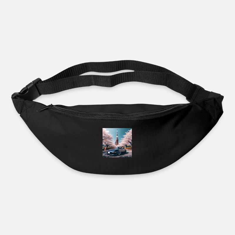 Tour JDM - Sac banane - noir