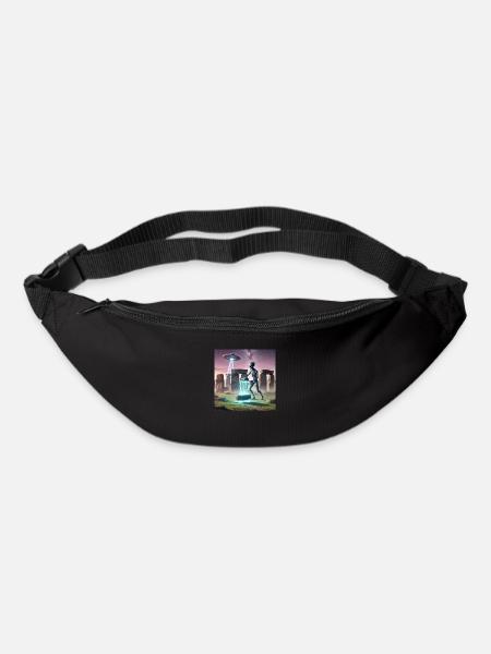 Alien builds Stonehenge - Bum bag - black