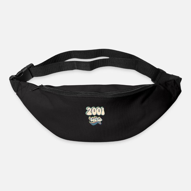 2001 retro idée cadeau - Sac banane - noir