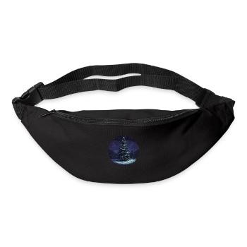 Winter Tranquility: The Glowing Tree - Bum bag - black - Front