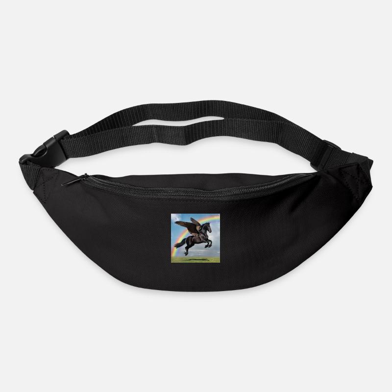 Rainbow Pegasus - Gürteltasche - Schwarz