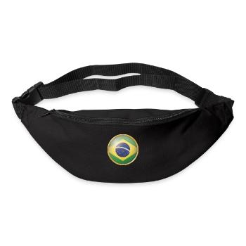 Brasilien Emblem - Gürteltasche - Schwarz - Vorne