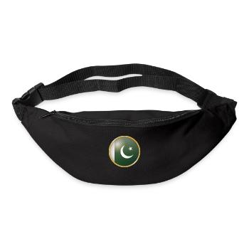 Pakistan Emblem - Gürteltasche - Schwarz - Vorne