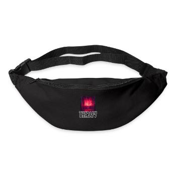 Dancing is my Therapy - Festival Design - Gürteltasche - Schwarz - Vorne