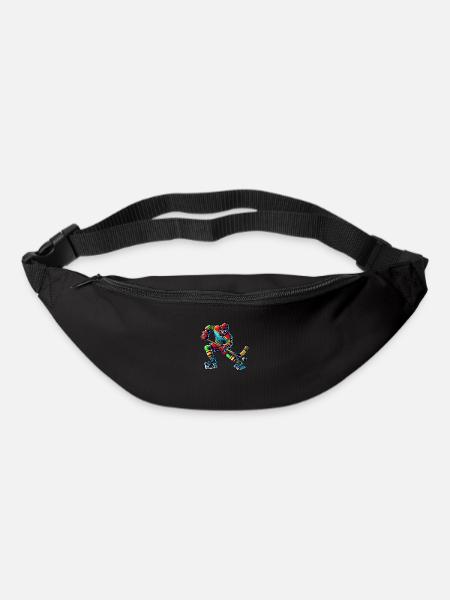 hockey player - Gürteltasche - Schwarz
