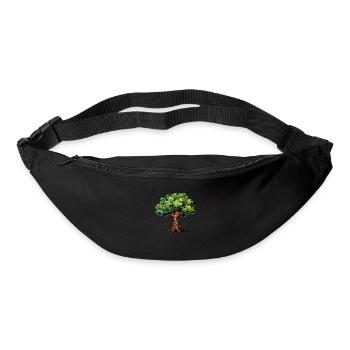 Baum - Gürteltasche - Schwarz - Vorne