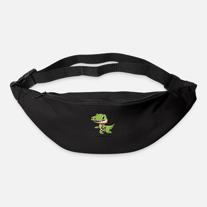 Düwex – Dein cooler Dino-Look - Gürteltasche - Schwarz