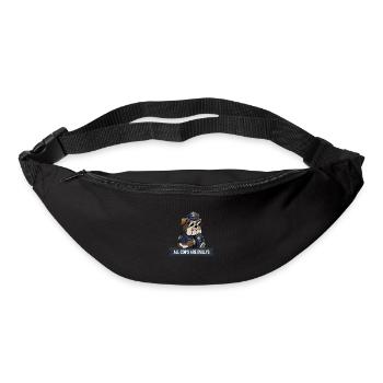 ALL COPS ARE BULLYS - Gürteltasche - Schwarz - Vorne