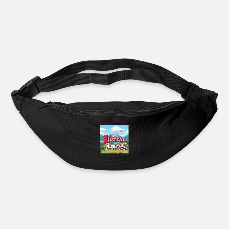 Austria III - Bum bag - black