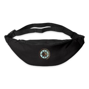 Compass Not All Who Wander Are Lost - Bum bag - black - Front