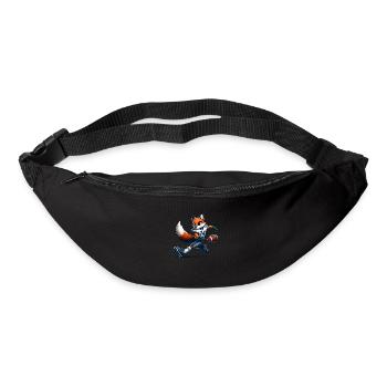 fuchs football - Gürteltasche - Schwarz - Vorne