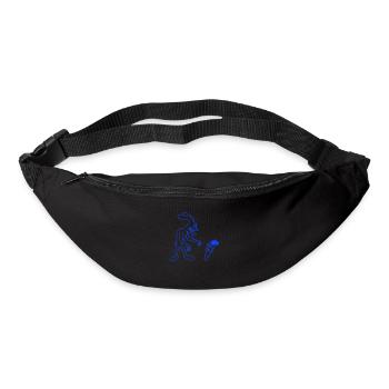 Bunny Monster Evil Ravenous Carrot Carrot Eat - Bum bag - black - Front