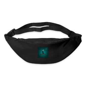 Hasi, der Eierkönig - Gürteltasche - Schwarz - Vorne