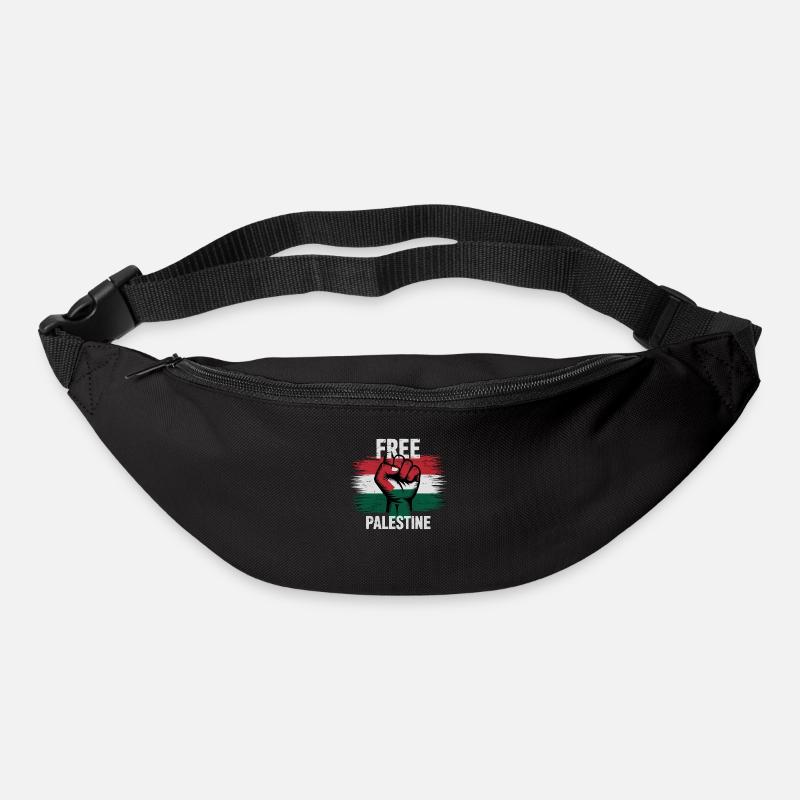 Free Palestine - Bum bag - black