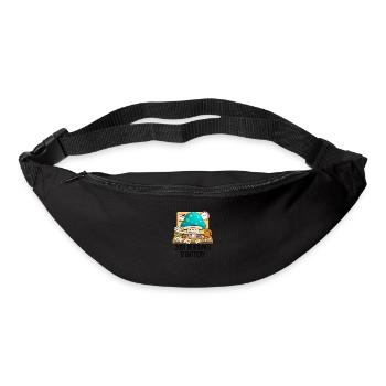 funny work office deadline stress - Bum bag - black - Front