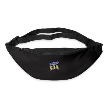 Fehler 404 - Gürteltasche - Schwarz - Vorne