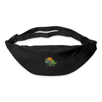 Triceratops Roboter Verwandlung - Gürteltasche - Schwarz - Vorne