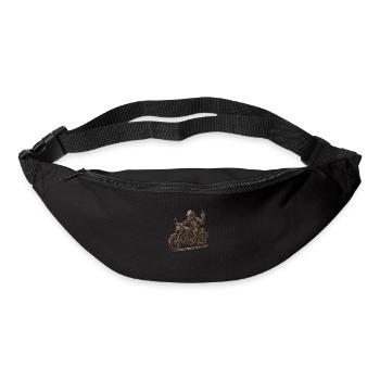 cycliste - Sac banane - noir - Devant