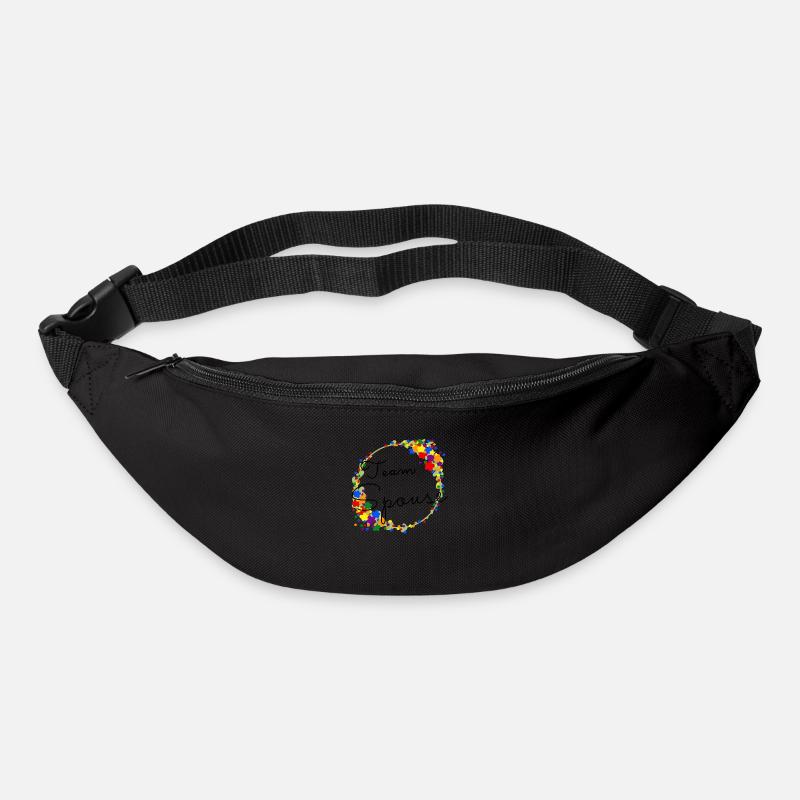 Team Spouse /Team Fiancée Pride Queer - Bum bag - black