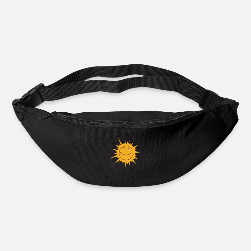 Smileysonne - Gürteltasche - Schwarz