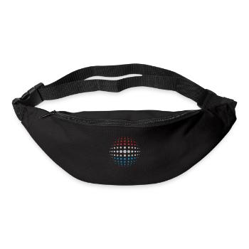 geo_dotsphere_luxembourg_3c01 - Gürteltasche - Schwarz - Vorne