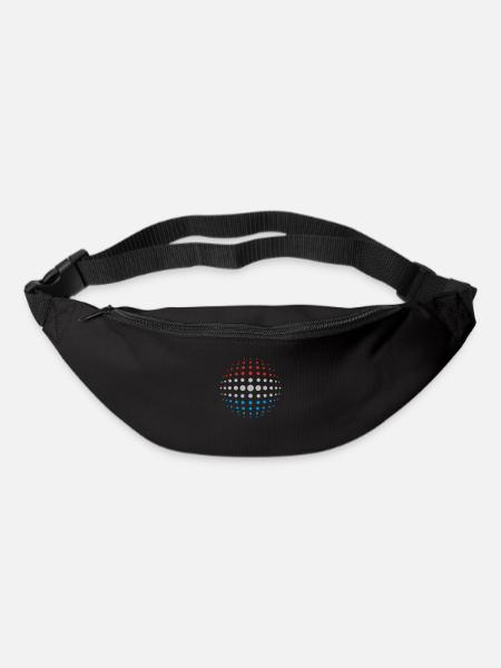 geo_dotsphere_luxembourg_3c01 - Gürteltasche - Schwarz