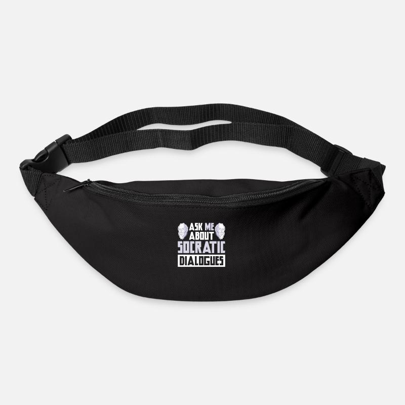 Philosophie - Gürteltasche - Schwarz