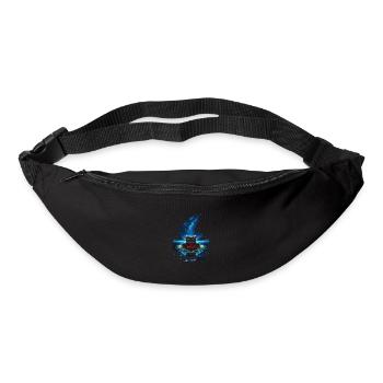 Grenouille - Sac banane - noir - Devant