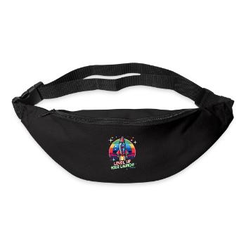 Fusée - Sac banane - noir - Devant