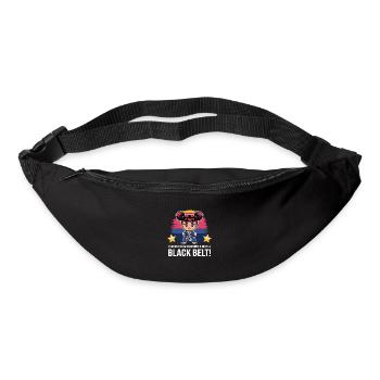 Arts martiaux pour enfants - Sac banane - noir - Devant