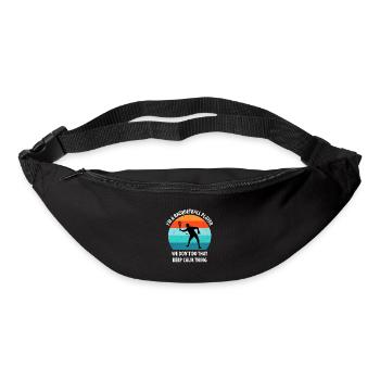 Racqueetball - Sac banane - noir - Devant