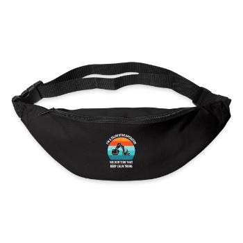 Excavator Excavator Driver Excavator Truck - Bum bag - black - Front