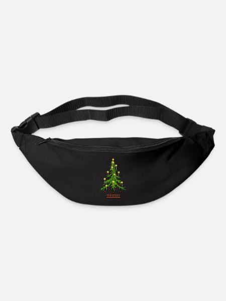 WEIHNACHTSBAUM - Gürteltasche - Schwarz