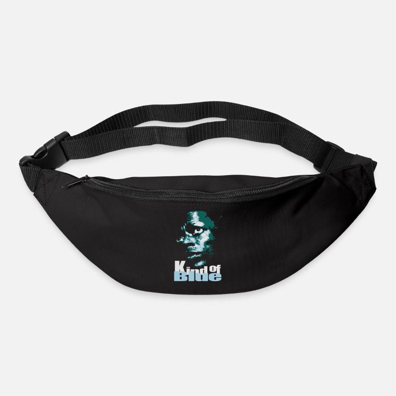 Blauer Jazz Flex - Gürteltasche - Schwarz