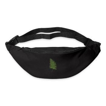 Think Green Farn Naturfreunde T-Shirt - Gürteltasche - Schwarz - Vorne
