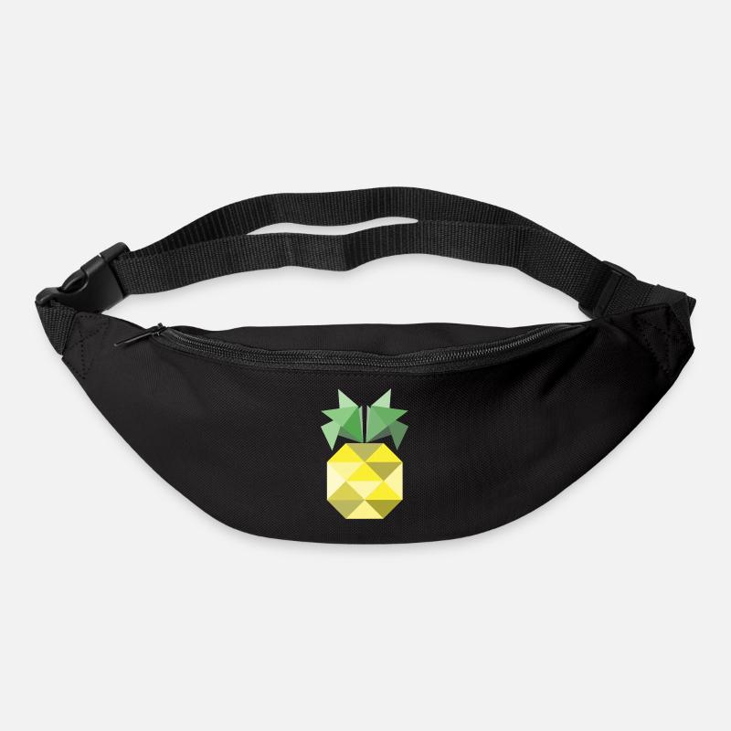 Das ist eine Ananas! - Gürteltasche - Schwarz