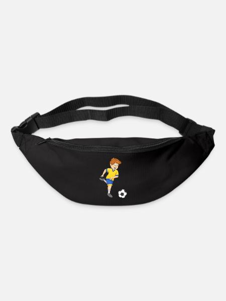 Fußball - Gürteltasche - Schwarz