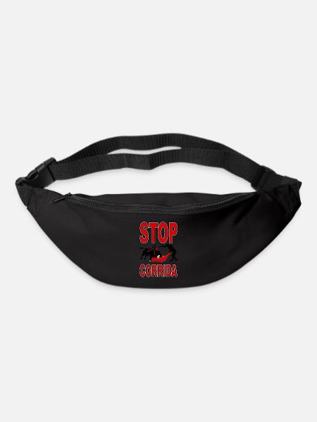 Anti corrida - Sac banane - noir