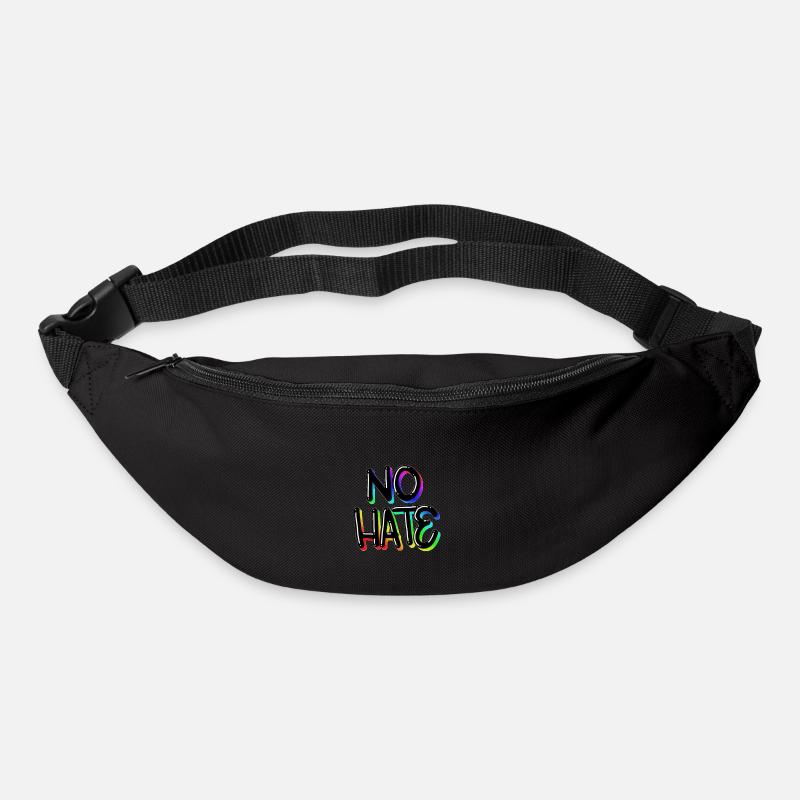 No Hate - Bum bag - black