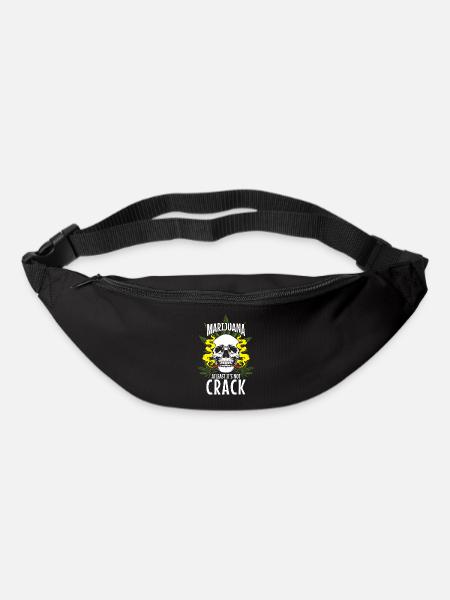 Cannabis Ganja Haschisch - Gürteltasche - Schwarz