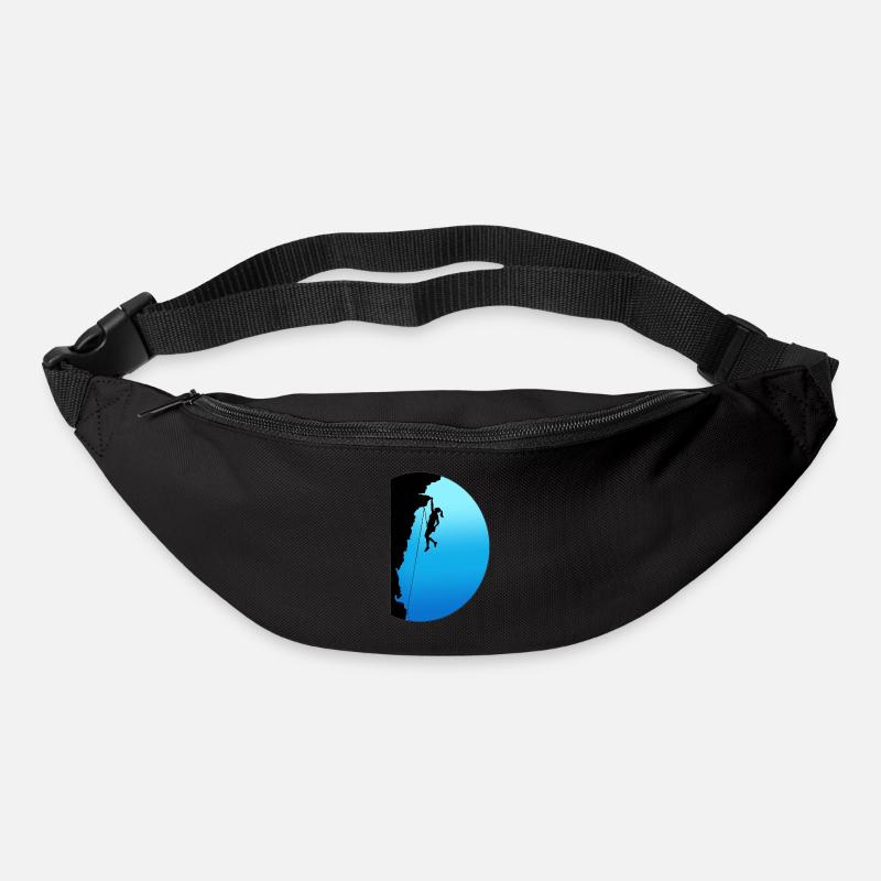 Climb on (She, blue) - Sac banane - noir