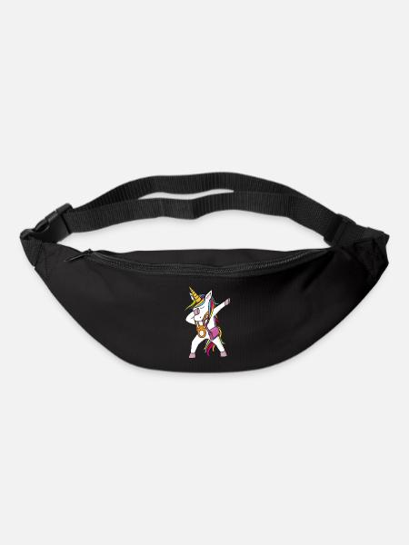Unicorn kindergarten wristband and bag - Bum bag - black
