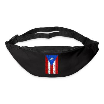 8bit Puerto Rico - Bum bag - black - Front