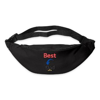 Bester Vater Bester Vater - Gürteltasche - Schwarz - Vorne