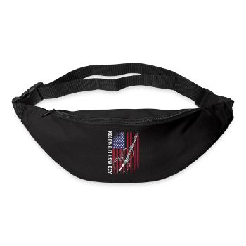 More bass - no treble - double bass - Bum bag - black - Front
